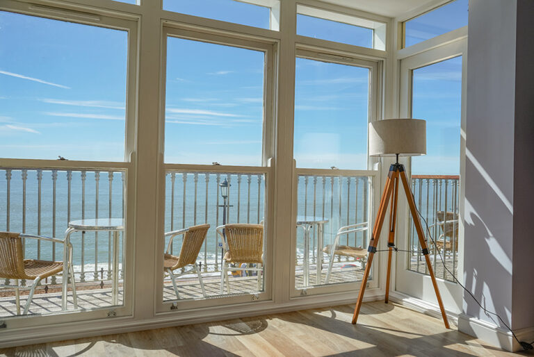 Beach Houses - View from balcony of Ventnor Seafront