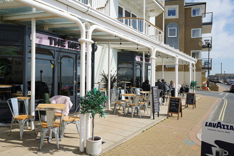 Outside view of The Met along Ventnor Seafront